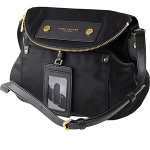 Marc Jacobs Preppy Natasha Nylon Crossbody Bag, Black